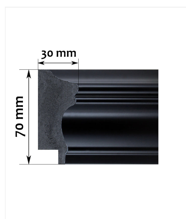 Fenna - Black TV Frame