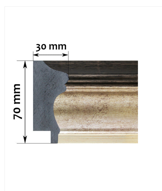 Fenna - Distressed Silver Sample