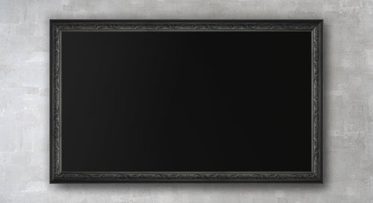 Gigi - Ornate Black TV Frame