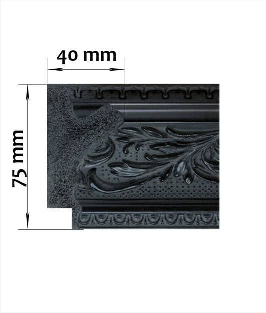 Gigi - Ornate Black Sample