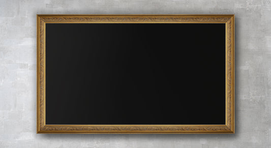 Gigi - Ornate Gold TV Frame