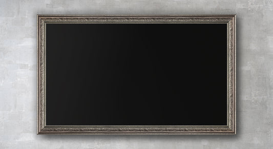 Gigi - Ornate Gunmetal TV Frame