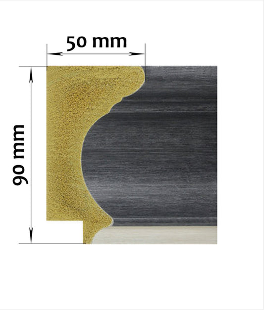 Lenora - Charcoal Champagne Sample